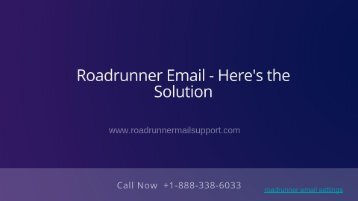 Roadrunner email support