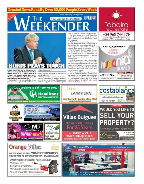 Weekender Alicante North Issue 106