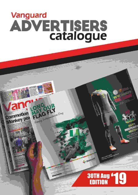advert catalogue 30 August 2019