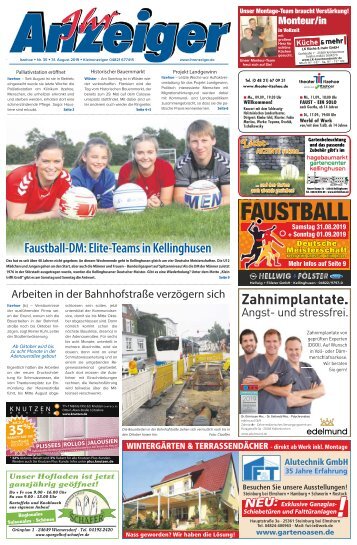 Ihr Anzeiger Itzehoe 35 2019