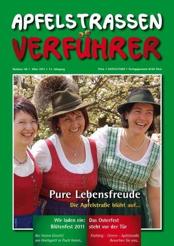 45 Jahre ...um eine Blüte mehr - Steirische Apfelstrasse