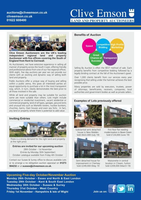 Surrey Homes | SH59 | September 2019 | Education supplement inside