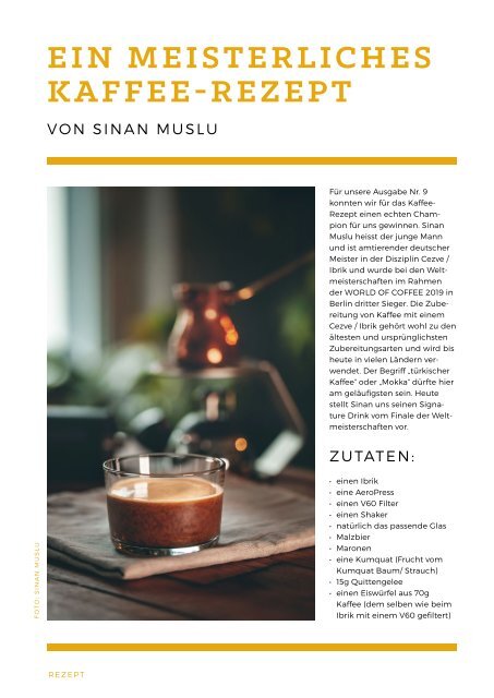 Kaffee Globus - Ausgabe 9