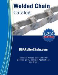 Welded Steel Chain Catalog by USARollerChain