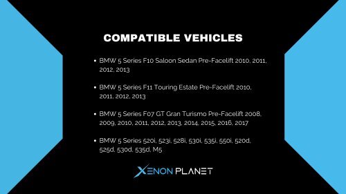 BMW 7305235 Headlight Driver Module By Xenon Planet
