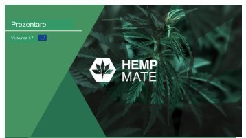 Prezentare parteneriat HempMate Romania