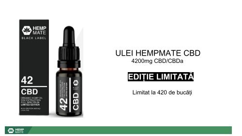 Prezentare parteneriat HempMate Romania