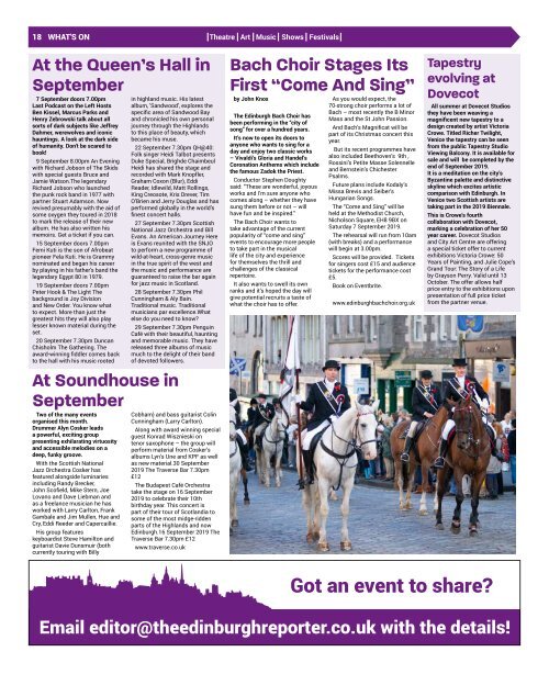 The Edinburgh Reporter September 2019 