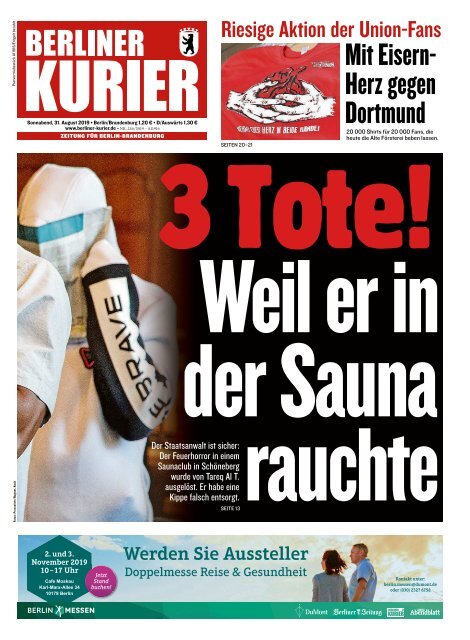 Berliner Kurier 31.08.2019