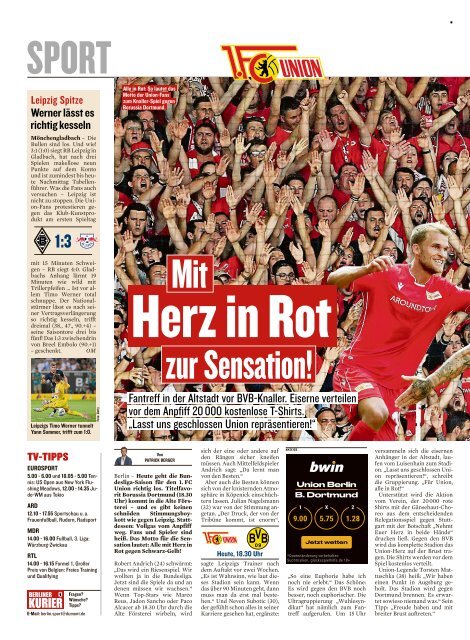 Berliner Kurier 31.08.2019