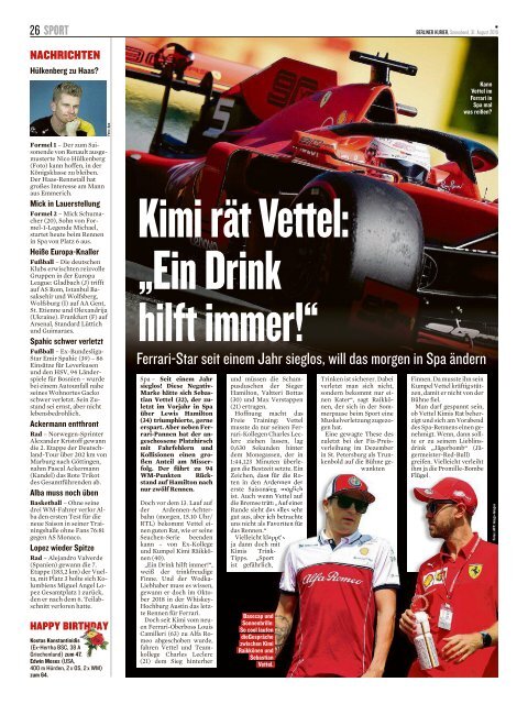 Berliner Kurier 31.08.2019