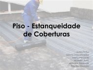 Piso - Estanqueidade de Coberturas