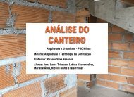 ANÁLISE DO CANTEIRO