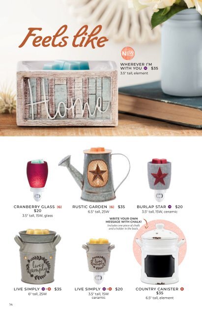 Scentsy Fall/Winter 2019