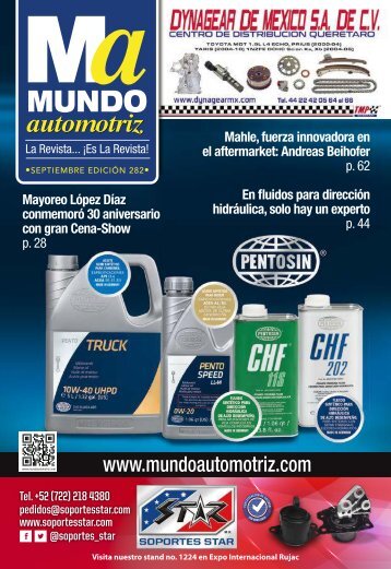 Mundo Automotriz No. 282 Septiembre 2019