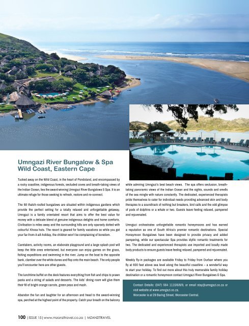 Mzanzitravel Magazine Issue 15