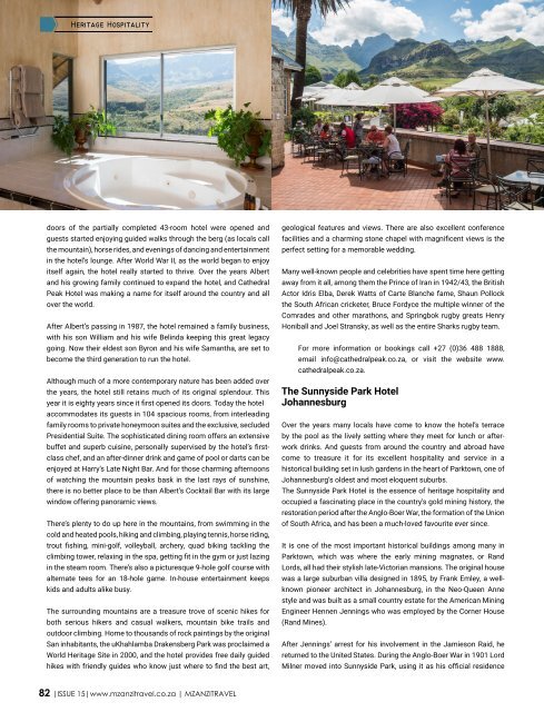 Mzanzitravel Magazine Issue 15