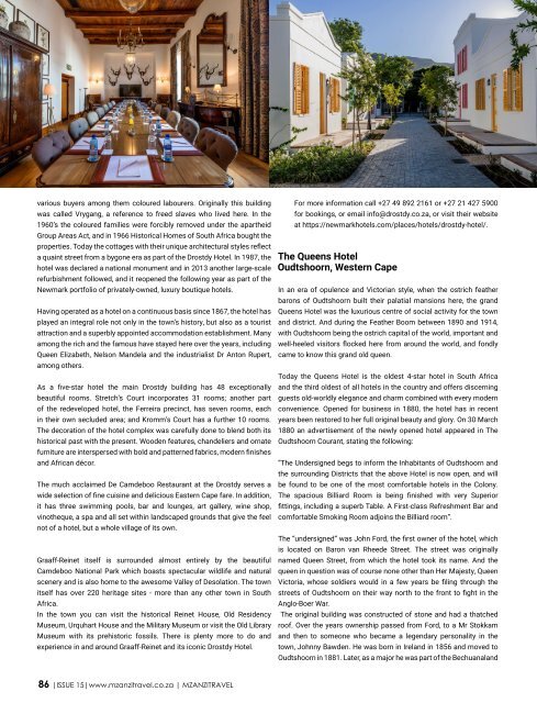 Mzanzitravel Magazine Issue 15