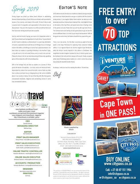 Mzanzitravel Magazine Issue 15