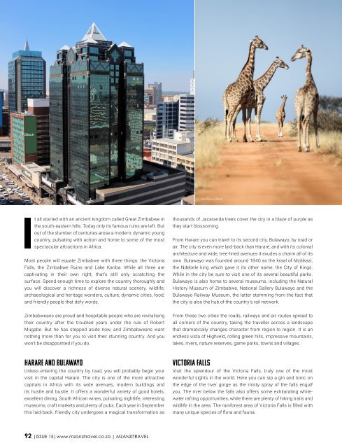 Mzanzitravel Magazine Issue 15