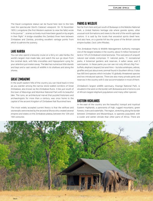 Mzanzitravel Magazine Issue 15