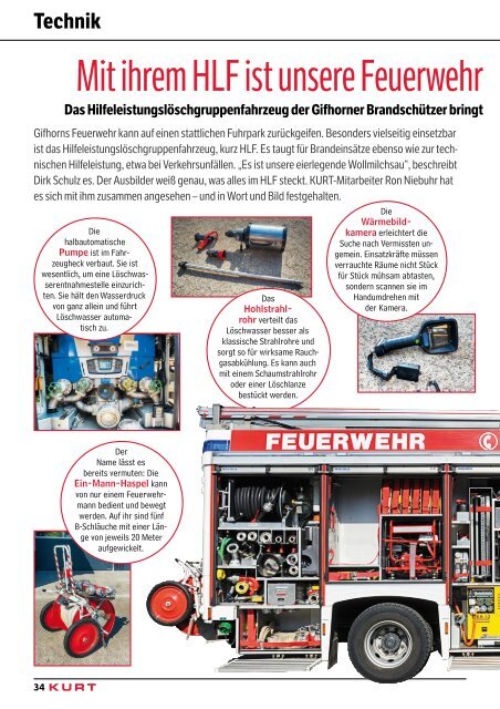 KURT Extrablatt: 150 Jahre Freiwillige Feuerwehr Gifhorn