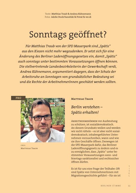 BerlinerStimme Nr. 05 2019