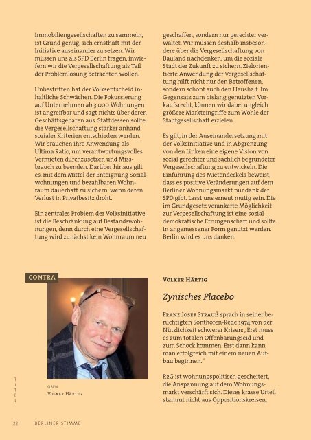 BerlinerStimme Nr. 05 2019