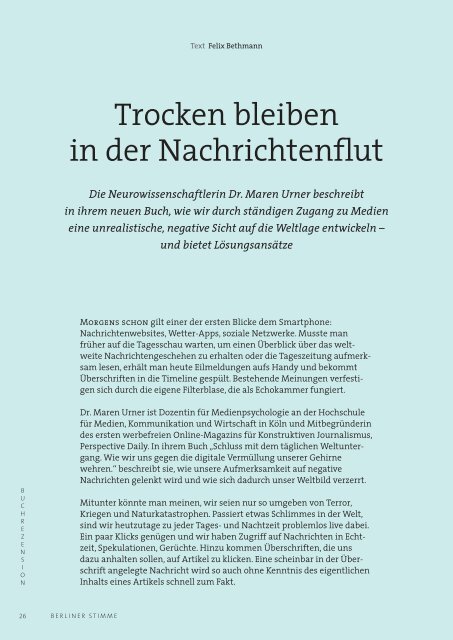 BerlinerStimme Nr. 05 2019