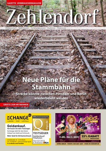 Gazette Zehlendorf September 2019