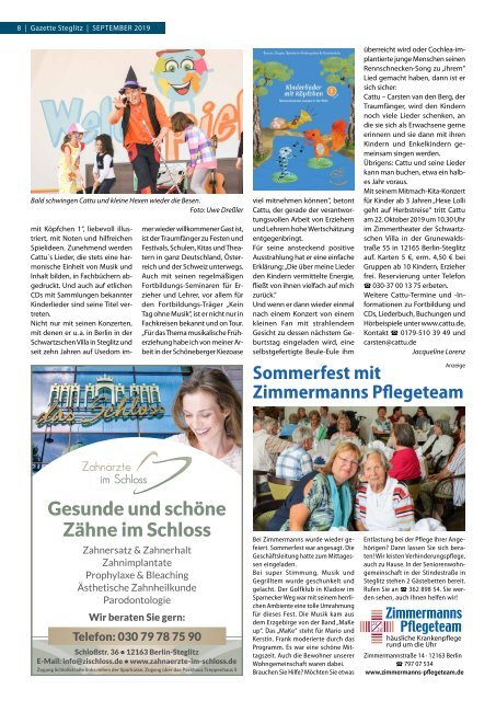 Gazette Steglitz September 2019