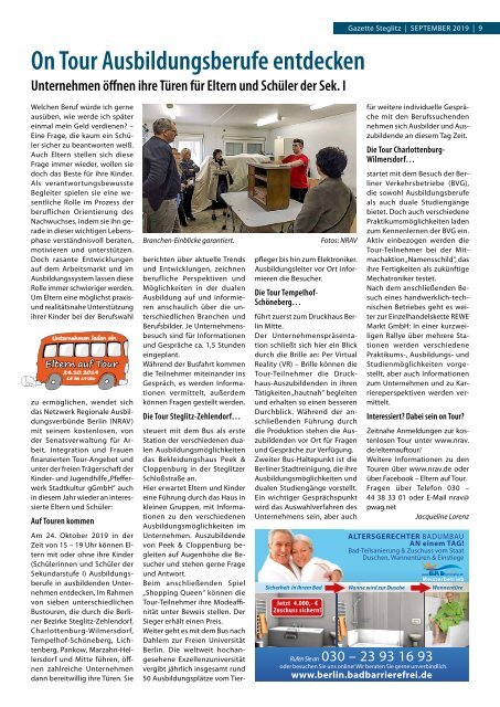 Gazette Steglitz September 2019