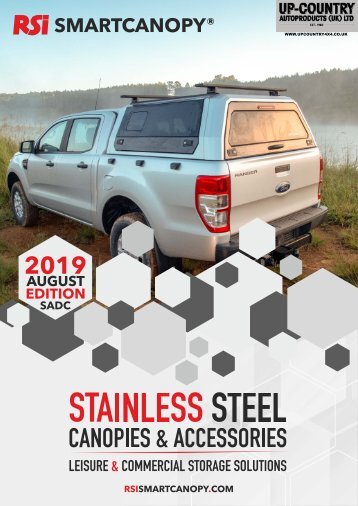 RSI SMARTCANOPY® Stainless Steel Pick-Up Truck Hardtop - August Brochure 2019