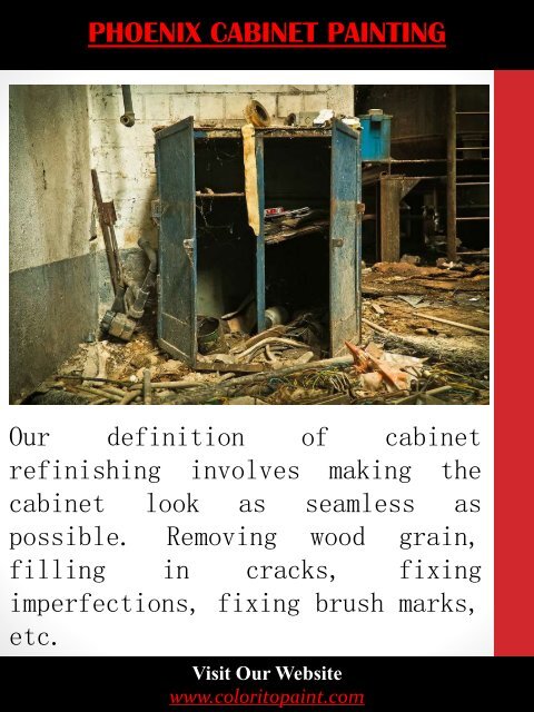 Phoenix Cabinet Refinishing