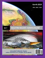 Buletini Sizmologjik  Korrik 2019