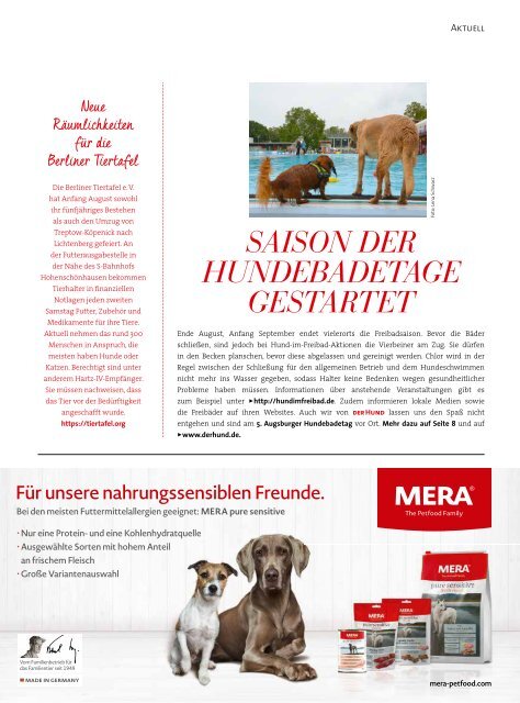 DER HUND: Ausgabe 10/2019