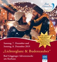 Lichterglanz und Budenzauber_Adventsmarkt Bad Gögging 2019