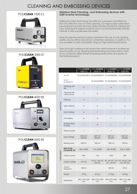 IWELD - Product catalogue - 2018 (EN)