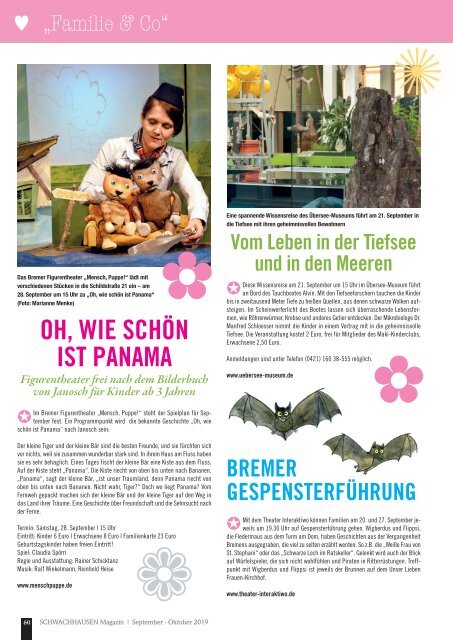 SCHWACHHAUSEN Magazin | September-Oktober 2019