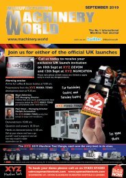 Manufacturing Machinery World September 2019