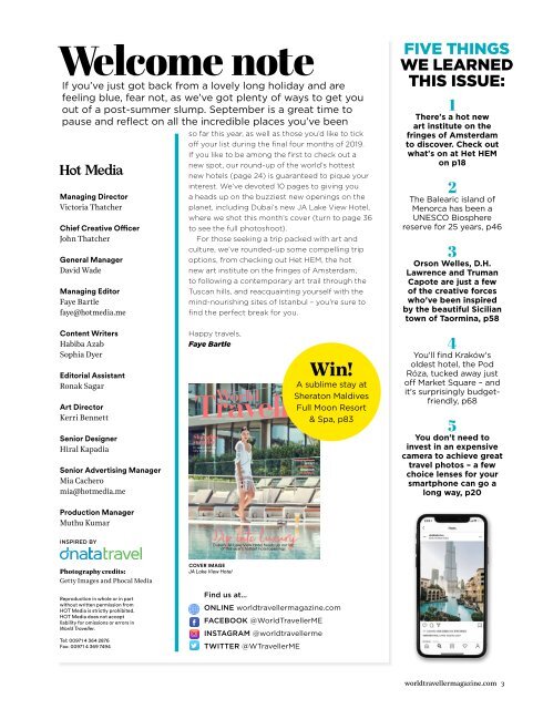 World Traveller September 2019