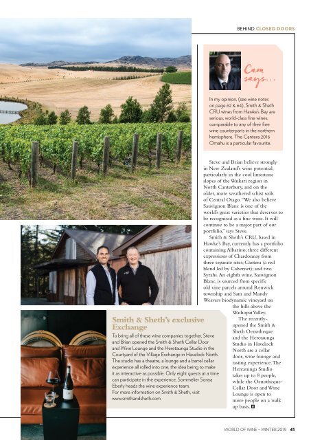 World Of Wine Winter 2019