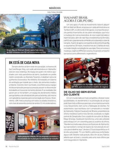 219 | Revista Viva S/A | Agosto 2019