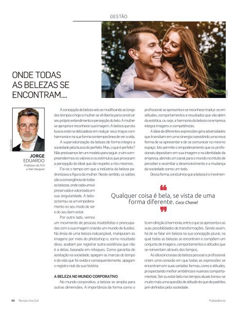 219 | Revista Viva S/A | Agosto 2019