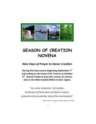 2019 Novena For Creation