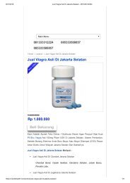 Jual Viagra Asli Di Jakarta Selatan - 081333312224
