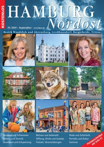 Hamburg Nordost Magazin Ausgabe 4-2019 // September