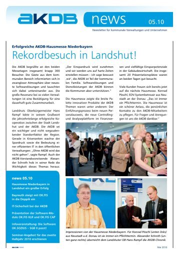 Newsletter 5/10 - AKDB