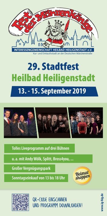 Programm 29. Fest der Möhrenkönige