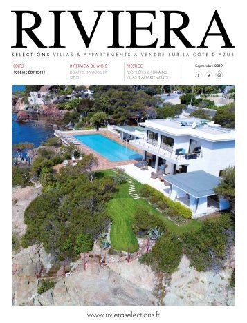 Riviera Sélections - Septembre 2019